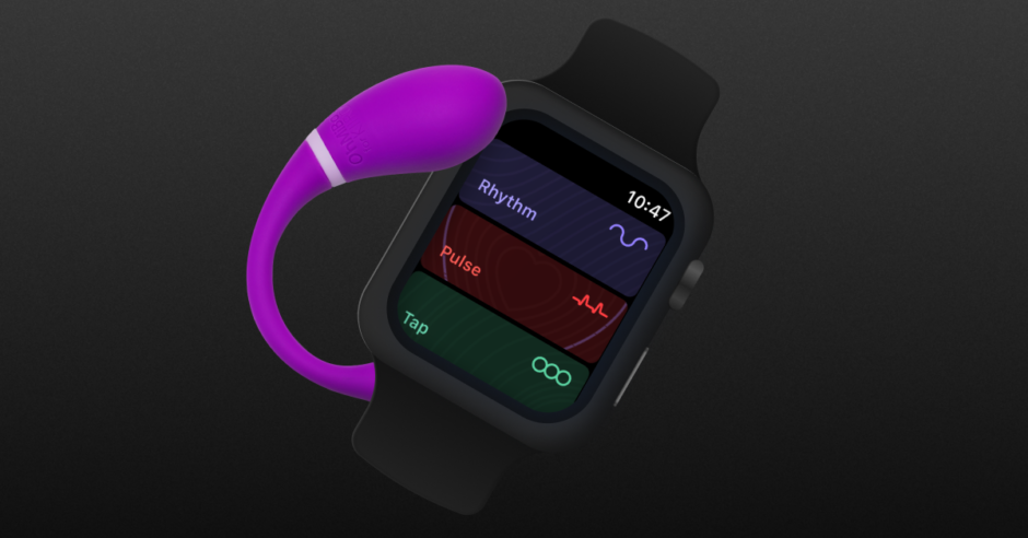 OhMiBod Apple Watch App for managing remote vibrators