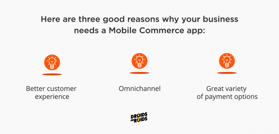 What is mCommerce and why your business needs a mCommerce app