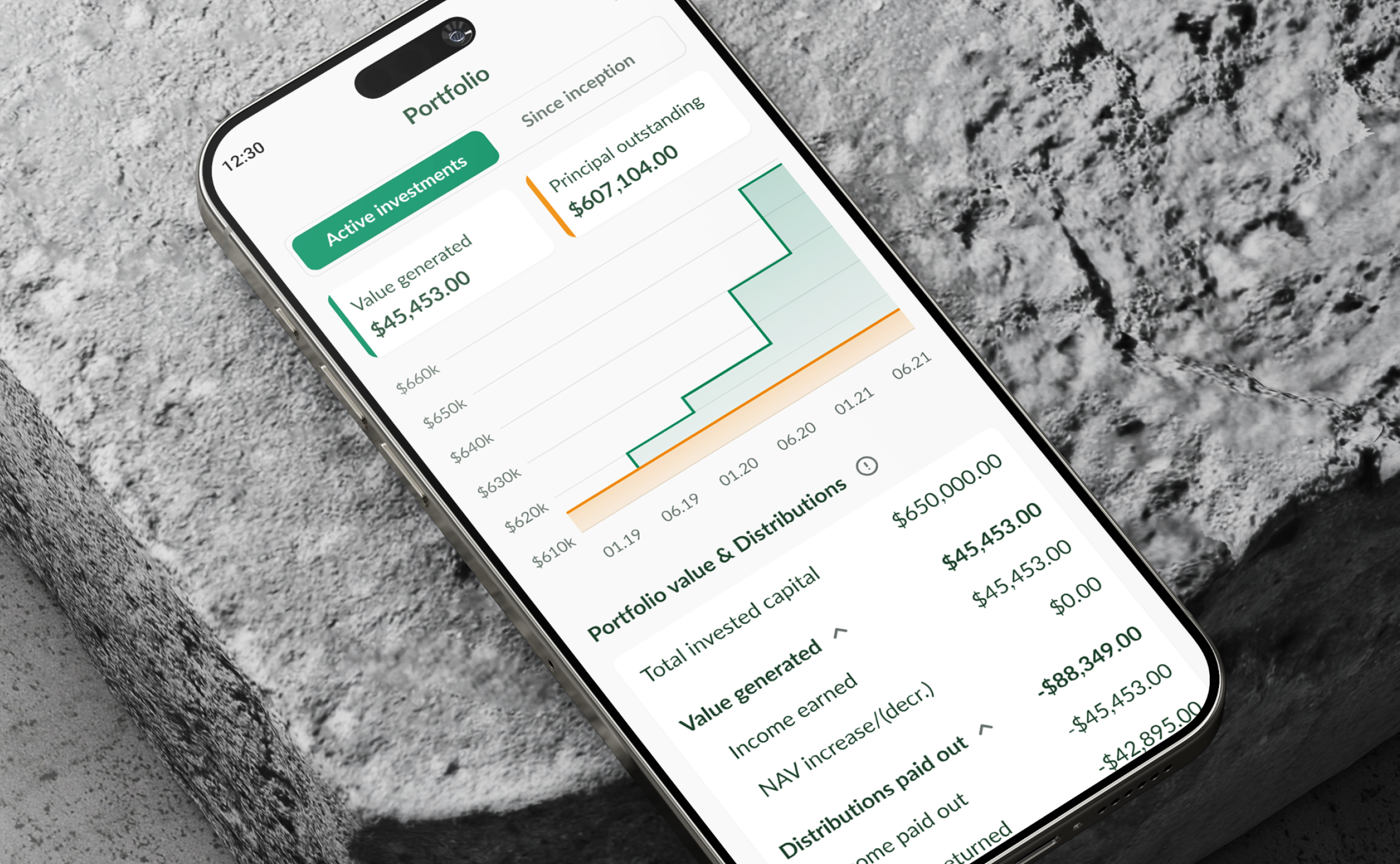 Sarwa - fintech app made with Flutter