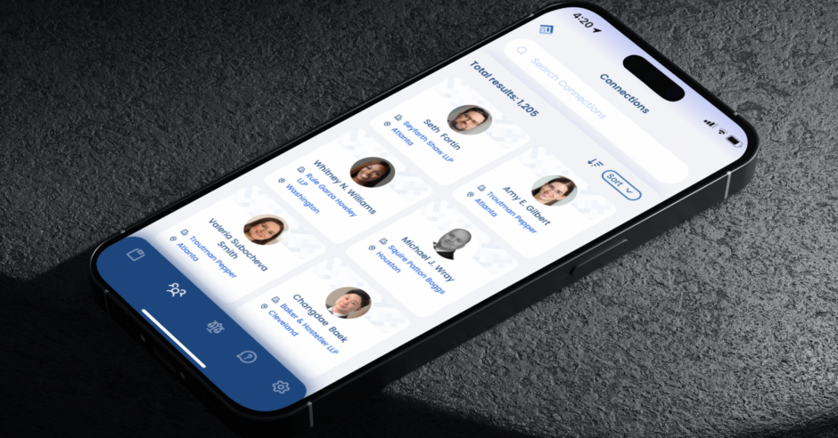 Firm prospects Large attorney-only community app for research