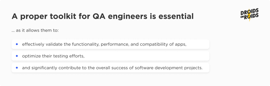 Manual testing tools - why a proper toolkit for QA engineers is essential?