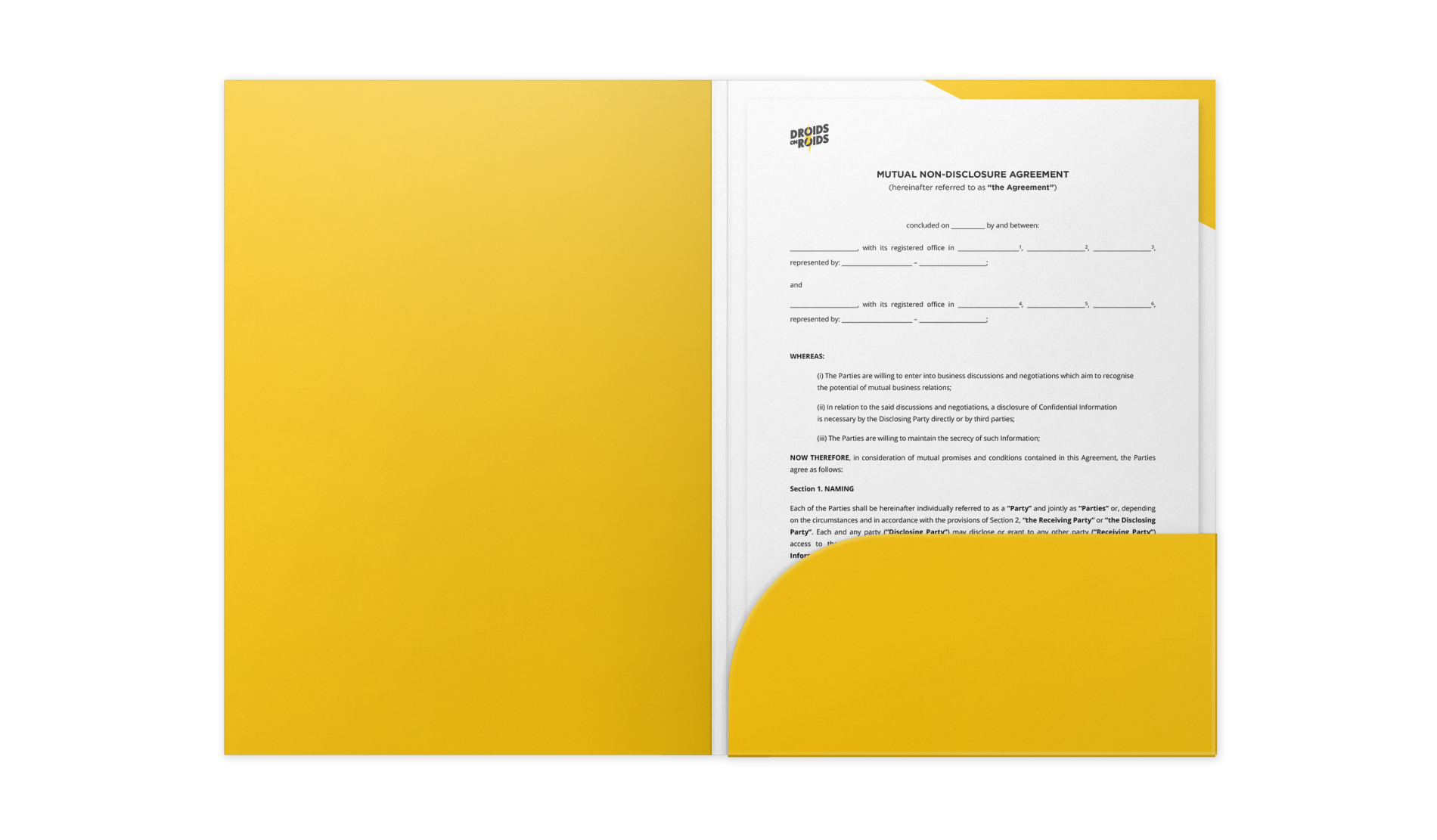 Non-Disclosure Agreement (NDA) Template for Software Development Projects